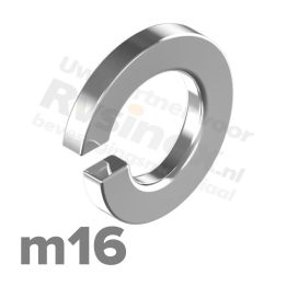Veerring m16 DIN 127B A1