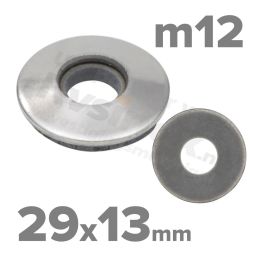 Rvs sluitring 29x13 met EPDM - Art. 9055 A2 | Rvsinox.nl