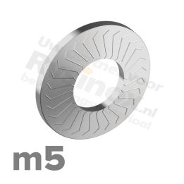 Rvs borgschotelveer m5 - Art. 9217 A2 | Rvsinox.nl