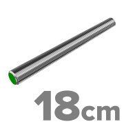 Draadeind  ≈ 18cm