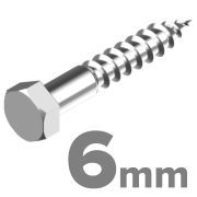 6mm - DIN 571 A2