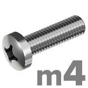 m4 - DIN 7985 A2