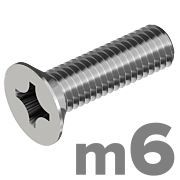 m6 - DIN 965 A2
